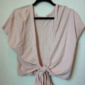 LULULEMON TIE BACK TOP